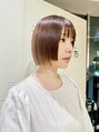 フェイス 石川町 (FACE)&nbsp;コンパクトに収まる『切りっぱなしボブ』大人気です！！[ボブ]