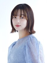 ラフィス ヘアールーチェ 樟葉店(La fith hair luce) 【La fith】インナーカラー×切りっぱなしボブ