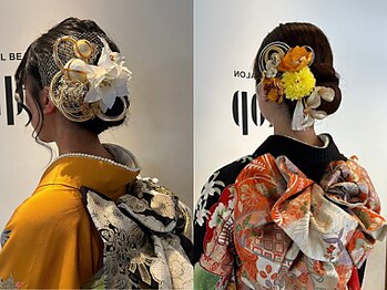 チップタップ 保谷店(tip top)の写真/【保谷駅徒歩3分♪】大切な日のヘアセットはプロにお任せ♪ネイル～着付けまでトータルプロデュース！