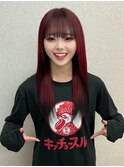 ダブルカラー*裾カラー**フェイスフレーミング*イヤリングカラー
