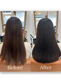髪質改善カラーエステ