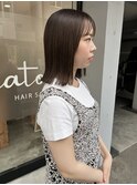 髪質改善ケアストレート