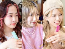 実力派スタッフがお客様の「可愛い」を引き出します♪