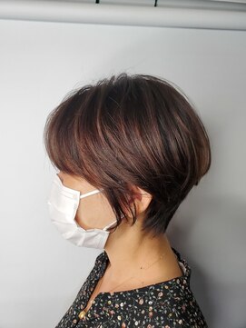 美容室ポール 西葛西店(PAUL) マッシュショート 大人かわいいヘア 西葛西 イルミナカラー