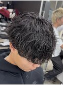 熊本メンズサロン 波巻きスパイラル 波巻きパーマ