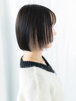 ドクターズサロン LAB 小山店&nbsp;インナーカラー切りっぱなしミニボブi小山10代20代30代