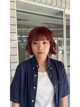 ミーム 原宿 表参道(meme) ダブルカラー/ハイトーンカラー/ケアブリーチ/インナーカラー