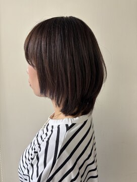 ひし形レイヤーボブ　2