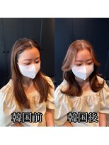 エノア 東京(ENORE)&nbsp;弱酸性縮毛矯正でつくる韓国風くびれヘア