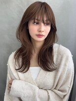 ソヨン 栄店(SOYON)&nbsp;似合わせカット/ミディアムレイヤーカット/大人ガーリー/くせ毛