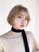 アルバム 銀座(ALBUM GINZA) ミルクティーベージュボブ_F20700