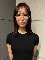 ヘアーアイストゥーレ(HAIR ICI TRE)&nbsp;春の大人可愛い◎暖色カラー×ピンクブラウン艶髪