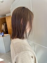 リノア 鵠沼海岸(LINOA)&nbsp;ダークアッシュ/似合わせカット/ミディアムレイヤー