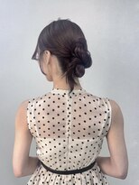銀座新橋着付けヘアセットサロン［N］&nbsp;カチモリヘア/タイトヘア/結婚式/ヘアセット/銀座/新橋/東京