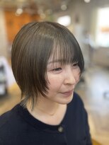 マル 日立(maru.)&nbsp;【30代40代】小顔魅せ！顔周りレイヤー×大人艶ショート