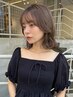 前髪カット＋フルカラー＋トリートメント　￥9900【渋谷】