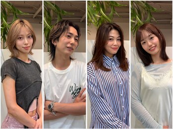 アイノウ(I know)の写真/全員スタッフがスタイリスト☆最初から最後まで施術させて頂きます!!