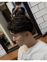ブレイブボーイズ(BRAVE Boyz)&nbsp;ナチュラルセンターパート × テーパーフェード