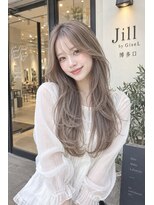 ジル バイ ジゼル 博多店(JILL by GiseL) ハイトーンカラー/ブリーチカラー/レイヤーカット/顔周り