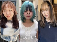 ジェスター(JESTER)の雰囲気(ポイントブリーチで個性派デザイン)