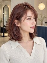 ウト(Uto)&nbsp;レイヤーカット/ピンクブラウン/メテオカラー/髪質改善/烏丸四条