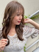 WOODE ECLART 髪質改善 全席個室サロン 大宮駅東口店 【11月OPEN（予定）】&nbsp;大宮東口・横顔に沿うウェーブミディ