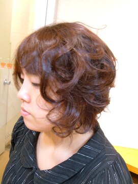 美容室○○○ ボブ系（アイロンふわふわ仕上げ）