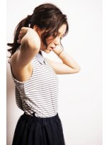 オリーブフォーヘアー(olive For hair) ☆外国人・ポニーアレンジ☆【olive for hair】03-6914-0898