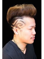 カプリヘアーデザイン(Capri Hair design) モヒカンリーゼント★バリアート