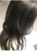 外国人風★グレーアッシュ×ハイライト