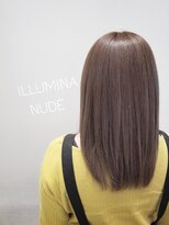 ミック ヘアアンドメイクアップ 高田店(miq Hair&Make up)&nbsp;イルミナNUDE