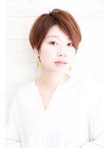 [OCEAN Hair&Life]大人可愛い☆ベリーショート☆ことりベージュ