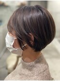 【roijir 表参道】ハイライトカラー☆オリーブベージュ
