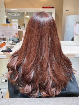 ヘアサロン テラ(Hair salon Tera) 秋色ピンク系カラー