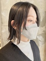 ピーロ(piilo)&nbsp;ボブ　切りっぱなしボブ　外ハネ