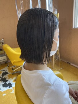 アサンタ サナ(Asante sana) 【Asante】切りっぱなしボブ×グレージュ