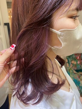 キサイ バズ(kisai BUZZ) kisaiBUZZ*鈴木映美 インナーカラー×ピンク