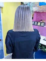 トーク 伊丹本店(TAL'KE)&nbsp;TAL'KE/バレイヤージュ×シルバー_1025