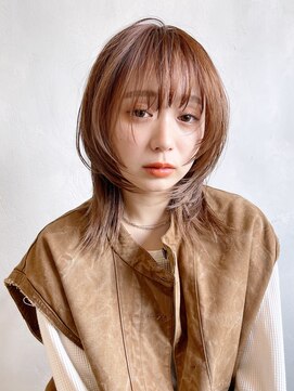 アイティーバイアルバム 藤沢店(IT by ALBUM) フェイスラインレイヤー_外ハネボブセクションカラー_79202