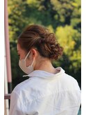 #ヘアセット #ヘアアレンジ #お呼ばれアレンジ #結婚式セット