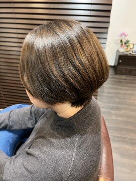 かんざし ショート×カラー