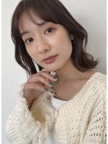 トリコ ショップアンドヘアサロン(tricot shop hair salon)&nbsp;シースルーバング／レイヤーボブ20代30代