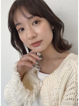 トリコ ショップアンドヘアサロン(tricot shop hair salon) シースルーバング／レイヤーボブ20代30代