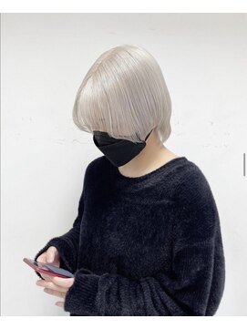 ヘアーテラス エム(hair terrace M) 【白髪ぼかし】ボブ