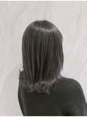 店長今里☆黒染めを使わずにグレーで黒っぽく☆