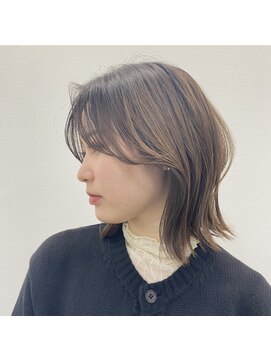 ソコノサロン ハナレ 北千住(socono salon HANARE) くびれる顔まわりレイヤー×大人エアリーミディ