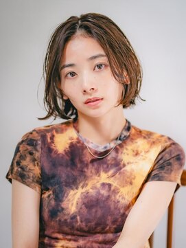 ベンジー 北千住店(benji) ゆるパーマでオトナボブ　20代30代40代　3