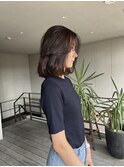 大人フェイスレイヤー重めロブ【広尾/恵比寿】担当：柴崎
