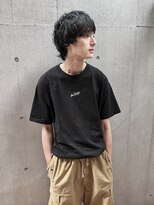 ジェノ(JENO by apish) メンズの波巻きパーマ!ウルフパーマ!