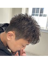 ブライト(BRIGHT)&nbsp;ショート　ツイストパーマ